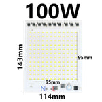 projecteur led diy 10w 20w 30w 50w 100w 150w 200w blanc froid ic intelligent