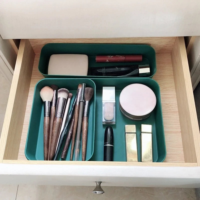 boîtes rangement modernes blanc vert organiseurs cuisine maison articles divers emballage plat respectueux environnement