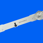 bande lumineuse led blanc rétro éclairage téléviseur moderne connecteur électrique fixations