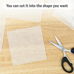 feuilles toile maille plastique blanches 10x13 pouces broderie tricot crochet 7ct régulières précises