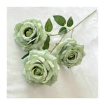 bouquet roses artificielles décoration mariage anniversaire intérieur classique blanc rose vert