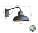 lampe murale industrielle noire fixée mur éclairage quotidien led 249 2000lmentrée cuisine