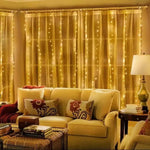 guirlande lumineuse multicolore led 3m blanc chaud blanc froid décoration noël moderne chambre salon