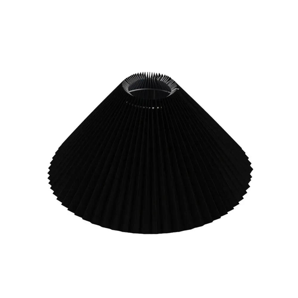 abat jour plissé rouge gris moderne imprimé floral annuel métallique table lampshade contemporain déco