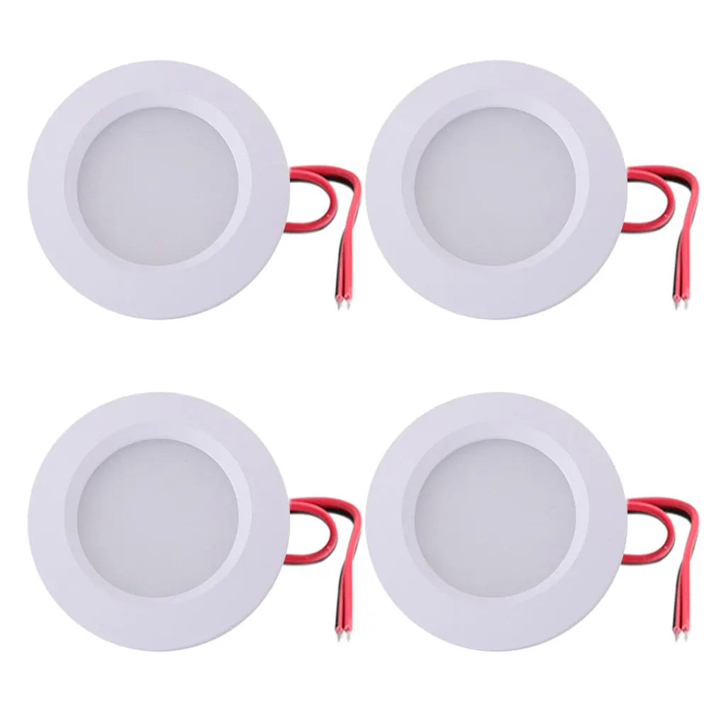 projecteurs led spots argent blanc noir 12v modernes 3w opaques industriels ccs certifications rohs