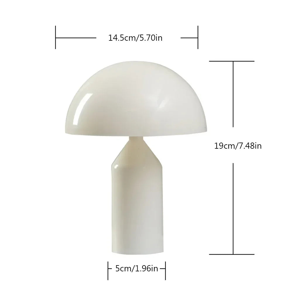 lampe table led moderne blanc orange vert rouge bleu flux lumineux faible éclairage nuit