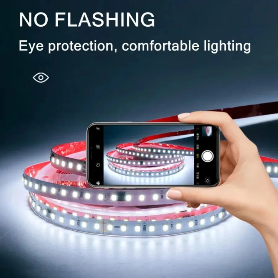 ruban led adressable blanc 24v effet course d'eau contrôleur sans fil adhésif