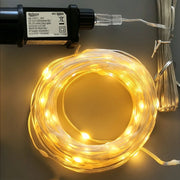 Guirlande lumineuse LED extérieure étanche 100m avec 800 LEDs pour décoration de jardin et Noël