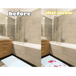 tapis bain rouge sang halloween moderne respectueux environnement 70cm 27.5in