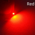 diodes led smd bleu vert rouge blanc chaud jaune rectangulaires 6000k 50000h 100pcs