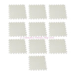 tapis sol carreaux géométriques beige blanc rose violet moderne 30cm 30cm