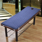 matelas massage spa corps face breath hole bandes élastiques drap épais salon beauté moderne