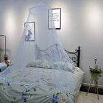 filet lit moustiquaire suspendu dôme moderne transparent coussin oreiller décoratif
