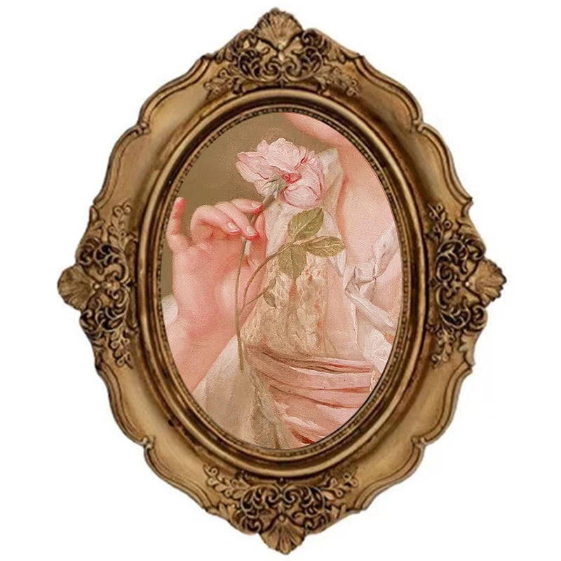 cadres photo relief résine ancien européen rétro shabby chic décor mural tableaux vintage ornements