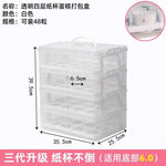 boîtes cupcakes transparentes plastique multi niveaux rotatives poignée détachable modernes