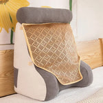 coussin soutien ergonomique moderne lavable vert rose gris bleu jaune pp coton polyester