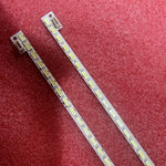ruban led blanc moderne ligne led uniforme sans câble bouton poussoir fixations invisibles 2pcs