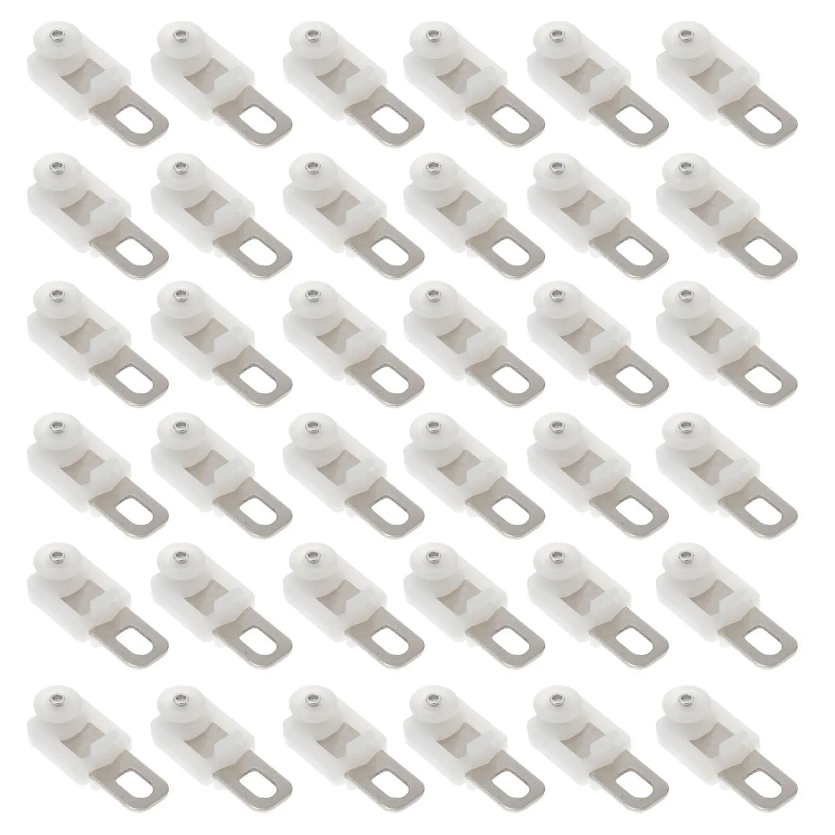 rideau roulette blanc moderne fixations accessoire pêne glissière tissu chanvre robuste utilitaire flexible poulie