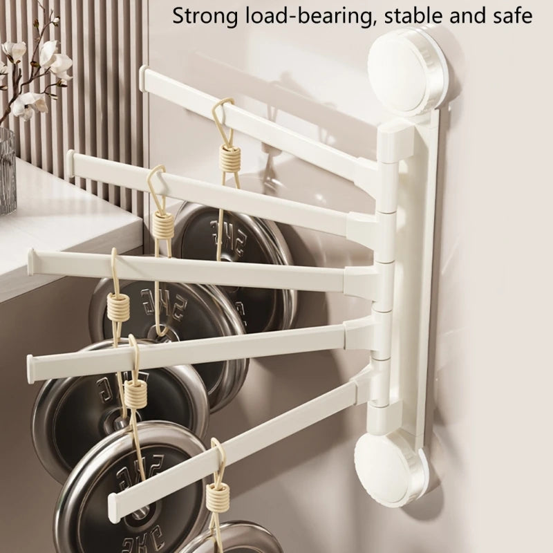 porte serviettes pliable blanc moderne ventouses serviettes incluses suction cups