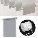 chaîne rideau blanc moderne opalescent anneaux boucles coton plastique pp.setVertical(vertical)
