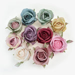 décoration intérieure bouquet roses artificielles classique vert feuilles anniversaire mariage chambre festive