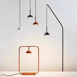 lampe led moderne minimaliste noir blanc support mural interrupteur câble chambre salon