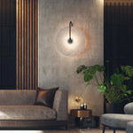 lampe murale moderne marbre blanc éclairage cuisine chambre salle manger led 24v 24m²
