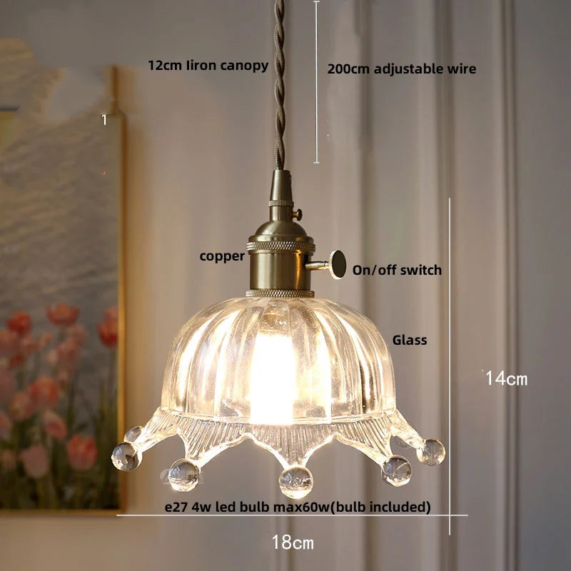 lampe suspendue moderne marron vert noir motif géométrique ampoule led e14 4w cable ajustable