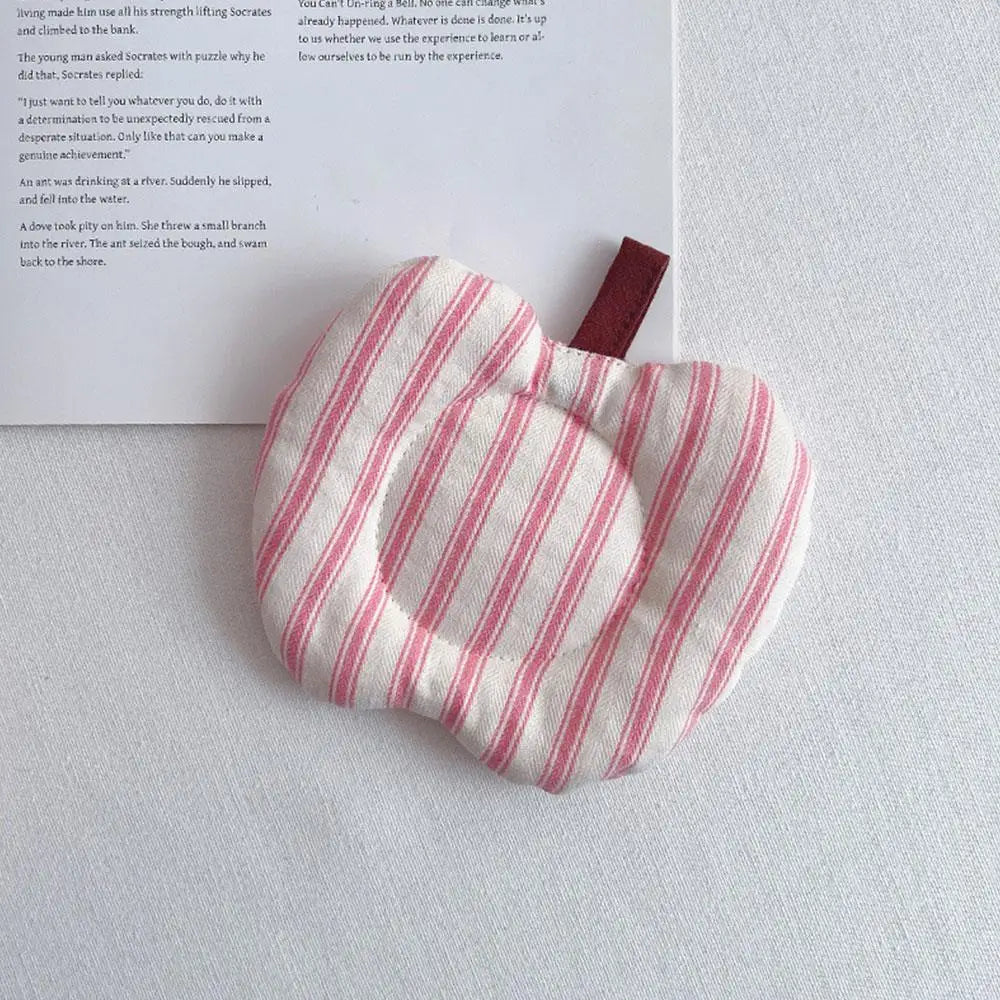 protège tasse moderne polyester blanc rose bleu motifs rayures points clips marron