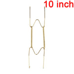 cadres photo or métal brillant modernes supports assiettes décoration murale invisible 10 12 14