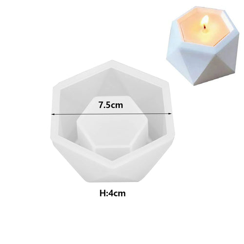 bougies décoratives relief pétales lotus blanc moderne boîte bijoux hexagonale vase céramique petit coffret