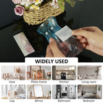 Stickers muraux auto adhésifs carreaux miroir argentés moderne diy 20 feuilles 480 pièces each