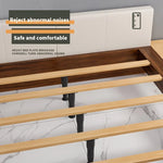 pieds réglables hauteur support lit noir moderne vis bois meuble entretoise adaptable chambre