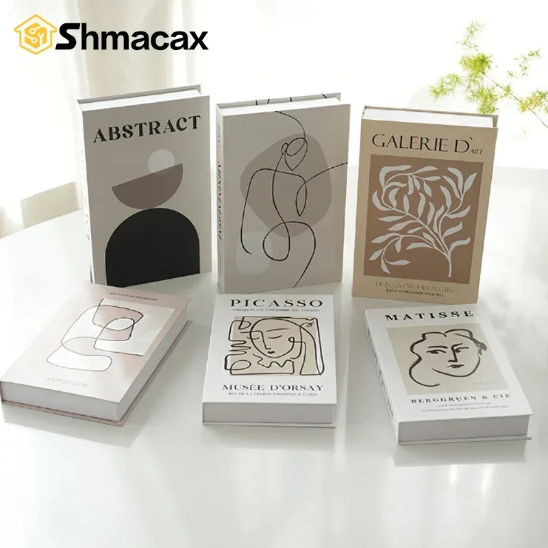 décoration intérieure moderne livre abstrait minimaliste table basse chambre coucherportrait floralitures