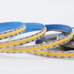 ruban led flexible jaune gris points noirs adhésif connecteurs moderne 3000k 4000k 6500k 12v