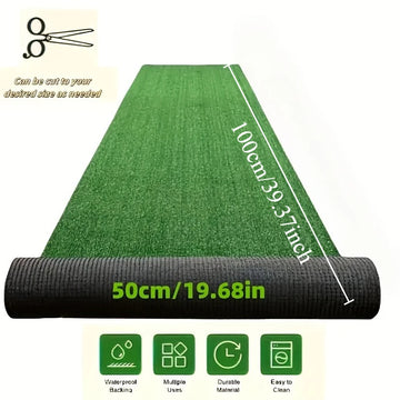 tapis gazon artificiel imitation herbe texture douce vert extérieur intérieur