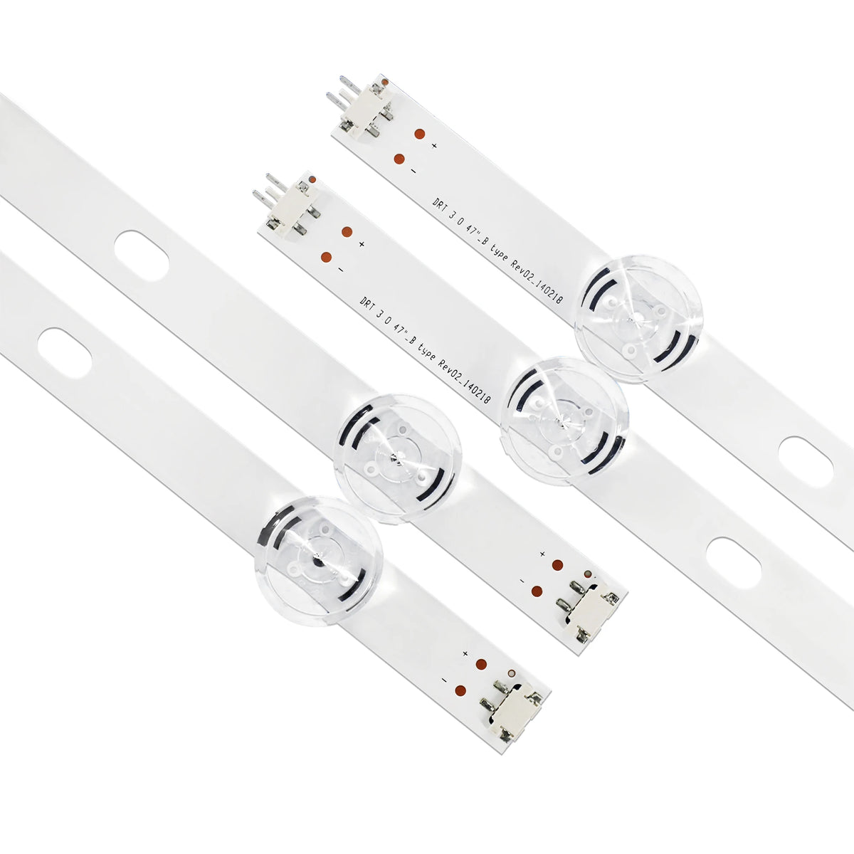 barres lumineuses led blanc industriel connecteurs technologie backlight écran fixations
