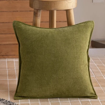 canapé minimaliste moderne tissus composites inclinable coussins relief blanc vert gris clair bleu foncé