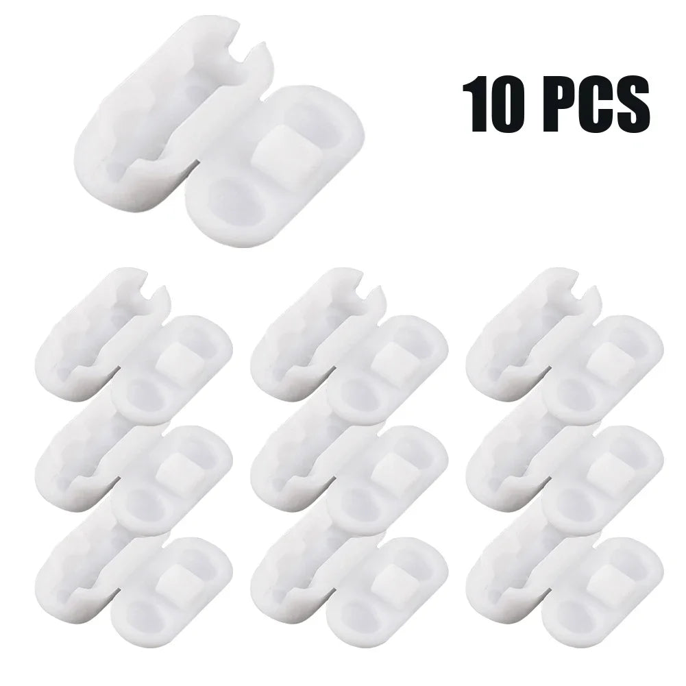 clips chaîne blancs blanches moderne store roulant extension connexion 10 30 50 pièces