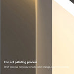 Lampe murale LED en aluminium pour chambre