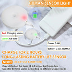 lampe led motion sensor rechargeable magnetique auto eteignante moderne blanc bedroom kitchen