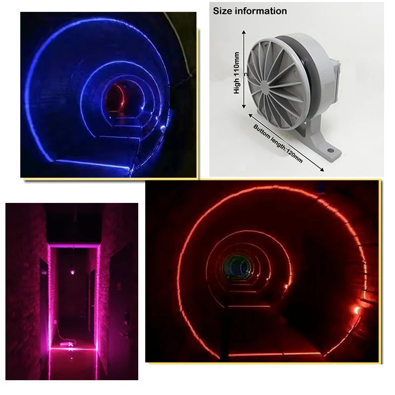 applique murale led rgb 12w moderne éclairage intérieur extérieur rainbows télécommande bluetooth