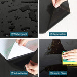 papier peint vinyle autocollant blanc uni moderne imperméable mur cuisine meuble rénovation