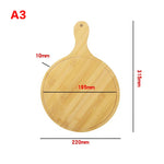 planche découper bois clair grain naturel fourchette couteau classique service pizza steak collation