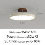 lampe led moderne minimaliste rond fer marron vert beige variable sans télécommande