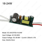 driver led 3w 12w 18w 24w adhésif câbles blanc moderne certification fcc
