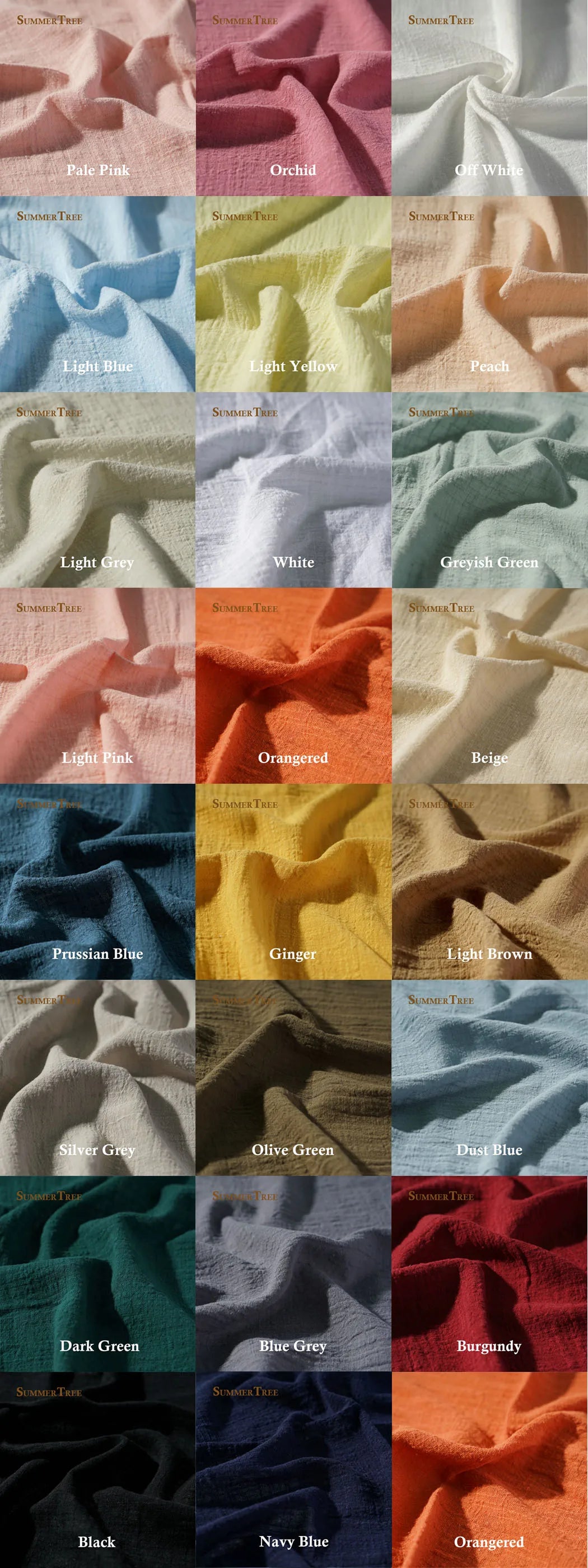 serviette coton beige rose blanc tissage fin bordures frangées rustique naturel