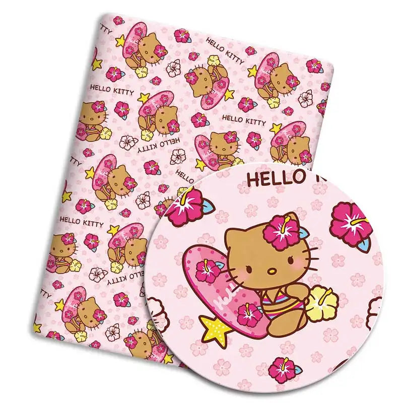 tapis souris hello kitty motifs personnages coeurs fruits fleurs couleurs multiples