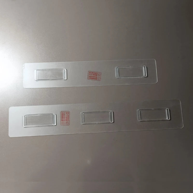 support savon transparent adhésif moderne rectangulaire carrés plastique fixe rangement