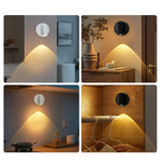 projecteur spot lumineux rechargeable led aimanté moderne noir blanc minimaliste port usb type